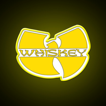 W Is For Whiskey Drink Bar Led Neon Sign Rgb Color