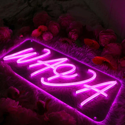 Wada Pink Led Neon Sign - Shineneon