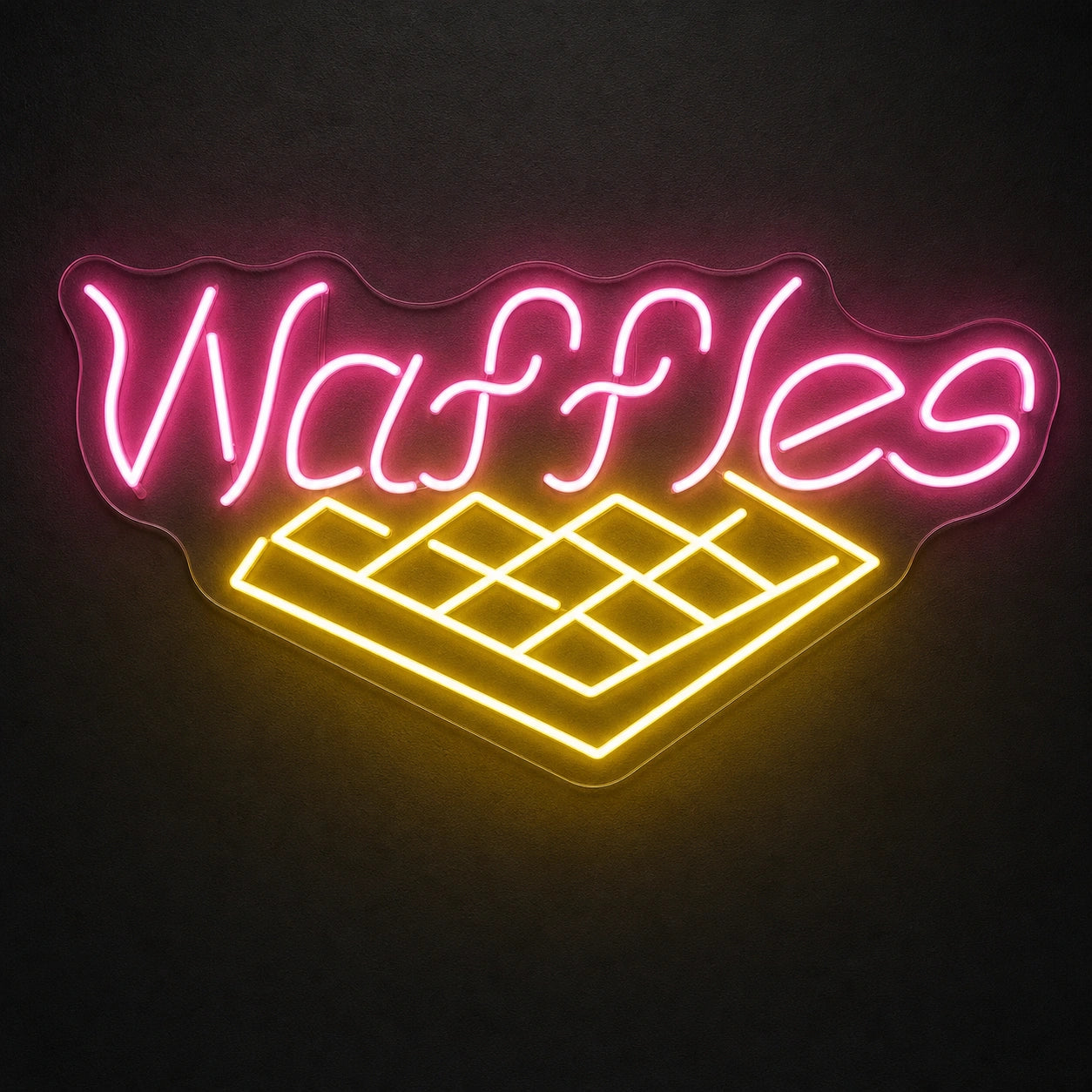 Waffles LED Neon Sign main product image