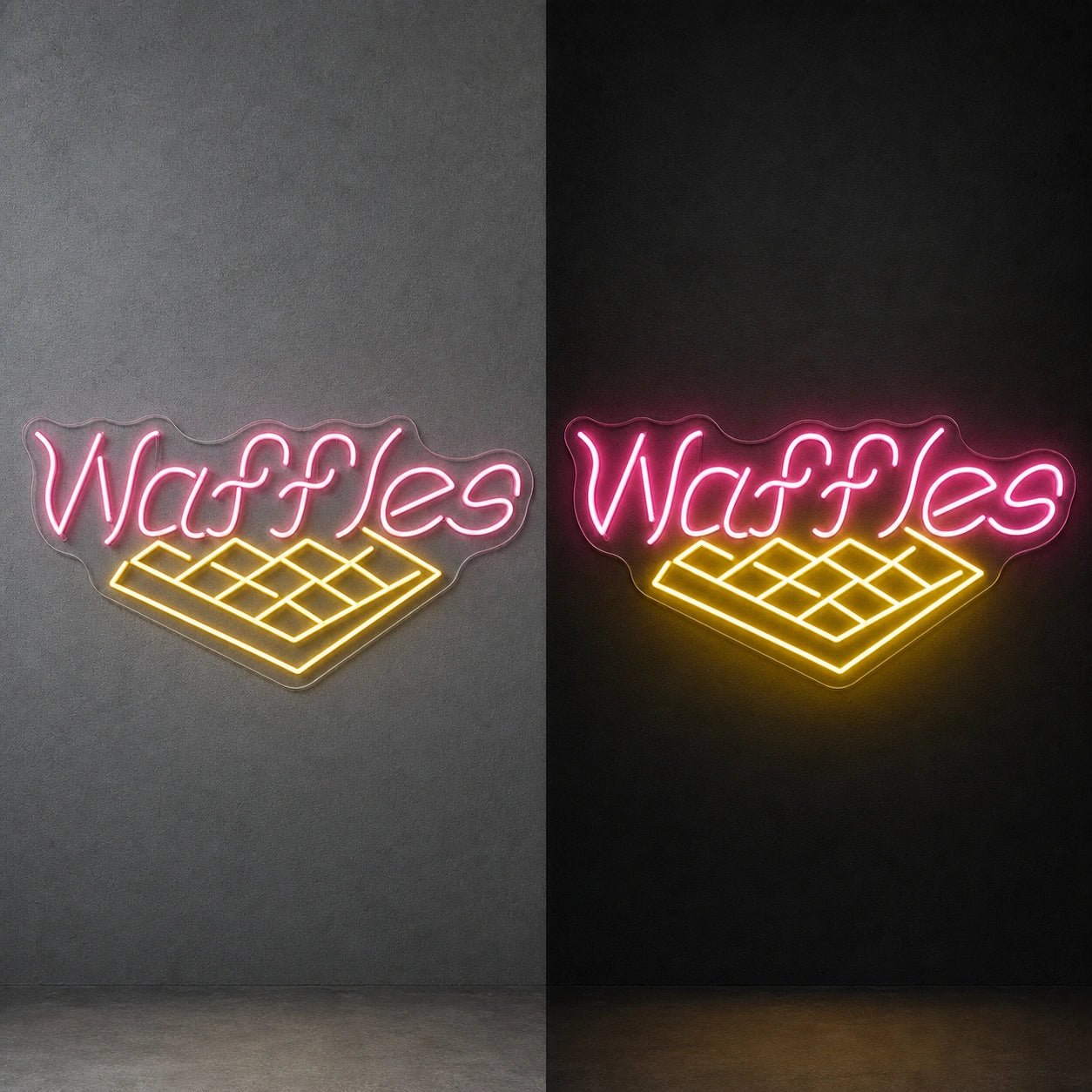 Waffles LED Neon Sign - Shineneon