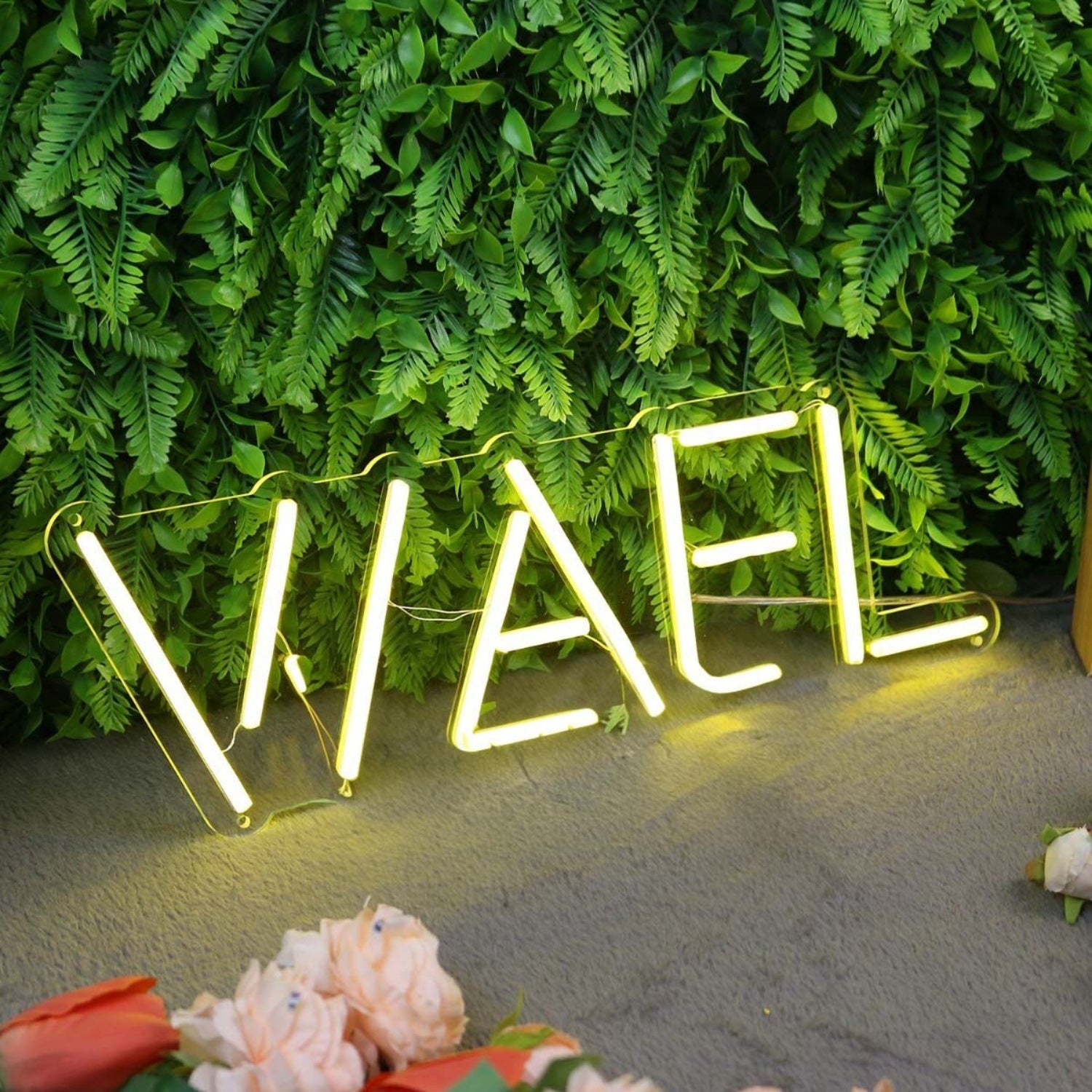 Wafl Yellow Led Neon Sign - Shineneon