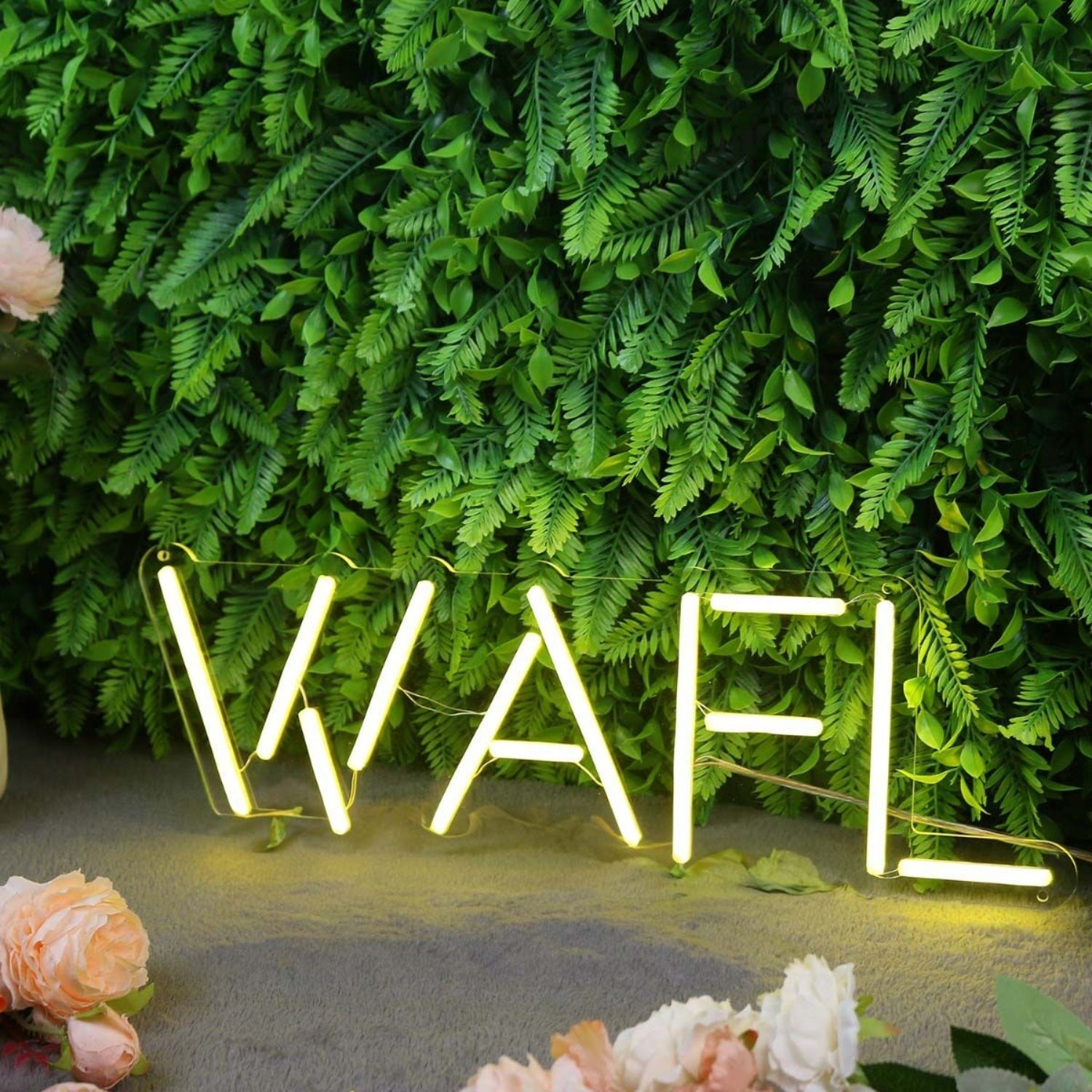 Wafl Yellow Led Neon Sign - Shineneon