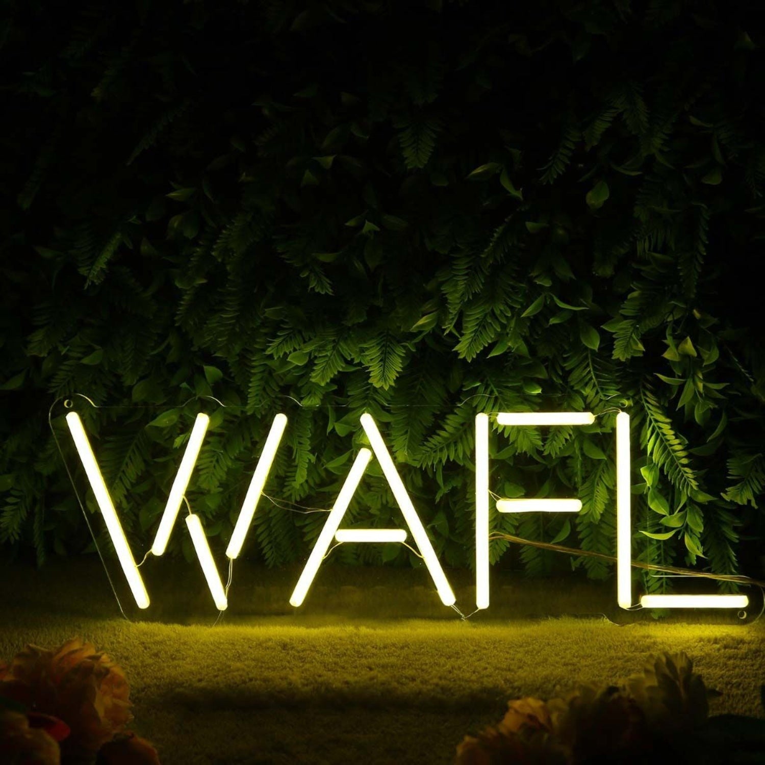 Wafl Yellow Led Neon Sign - Shineneon