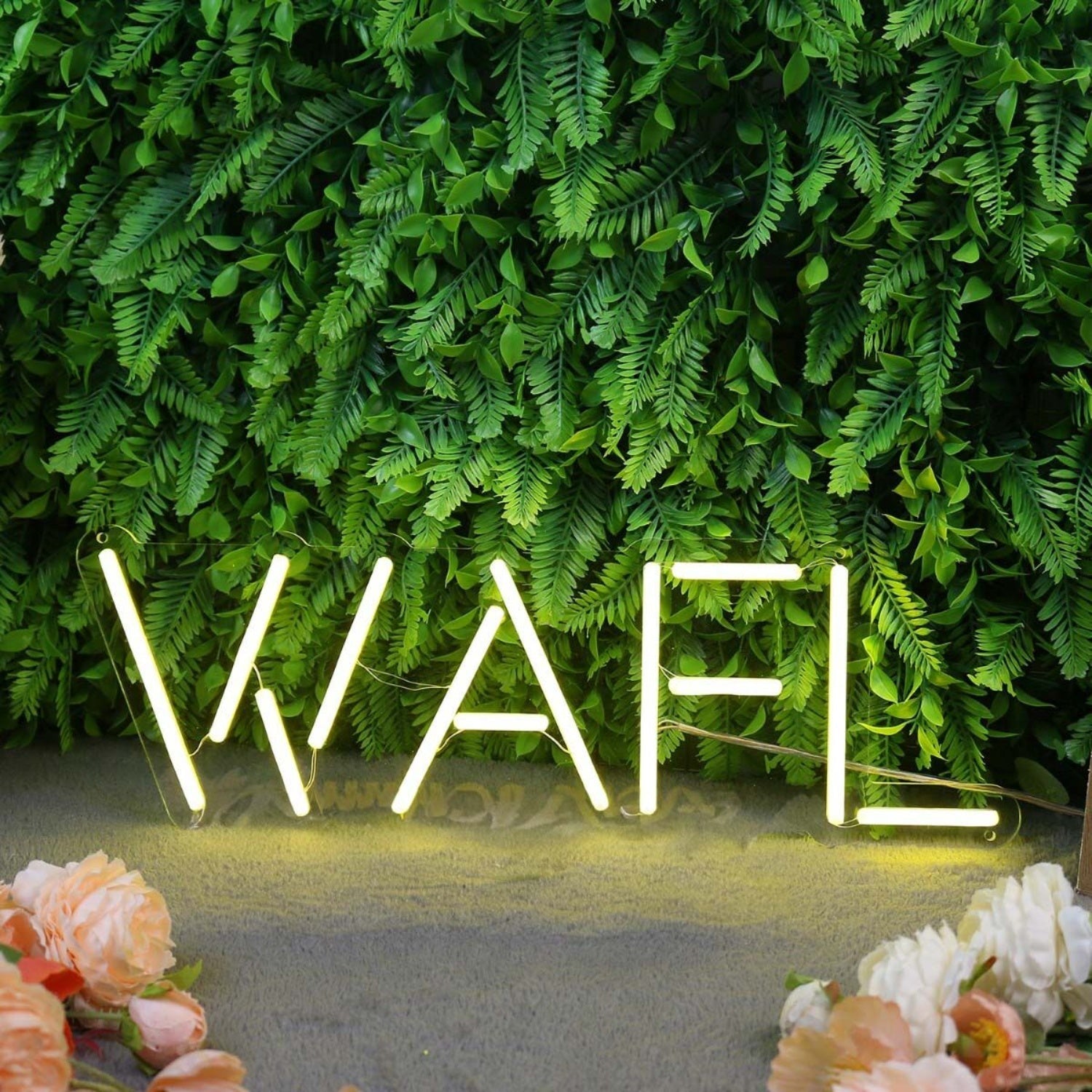 Wafl Yellow Led Neon Sign - Shineneon