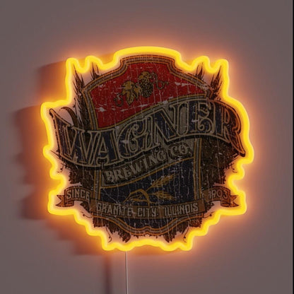 Wagner Brewing Co 1903 Rgb Led Neon Sign - Shineneon