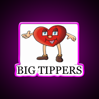 Waitress Man Cave Bar Led Neon Sign Rgb Color