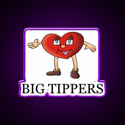 Waitress Man Cave Bar Led Neon Sign Rgb Color