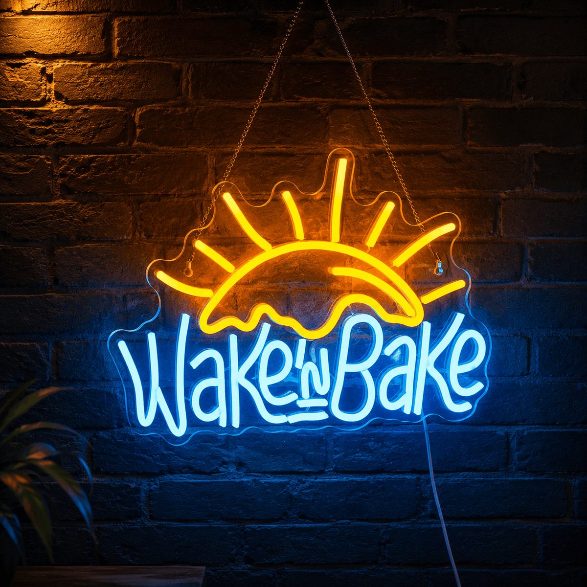 Wake And Bake LED Neon Sign - Shineneon