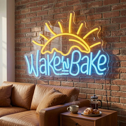 Wake In Bake LED Neon Sign - Shineneon