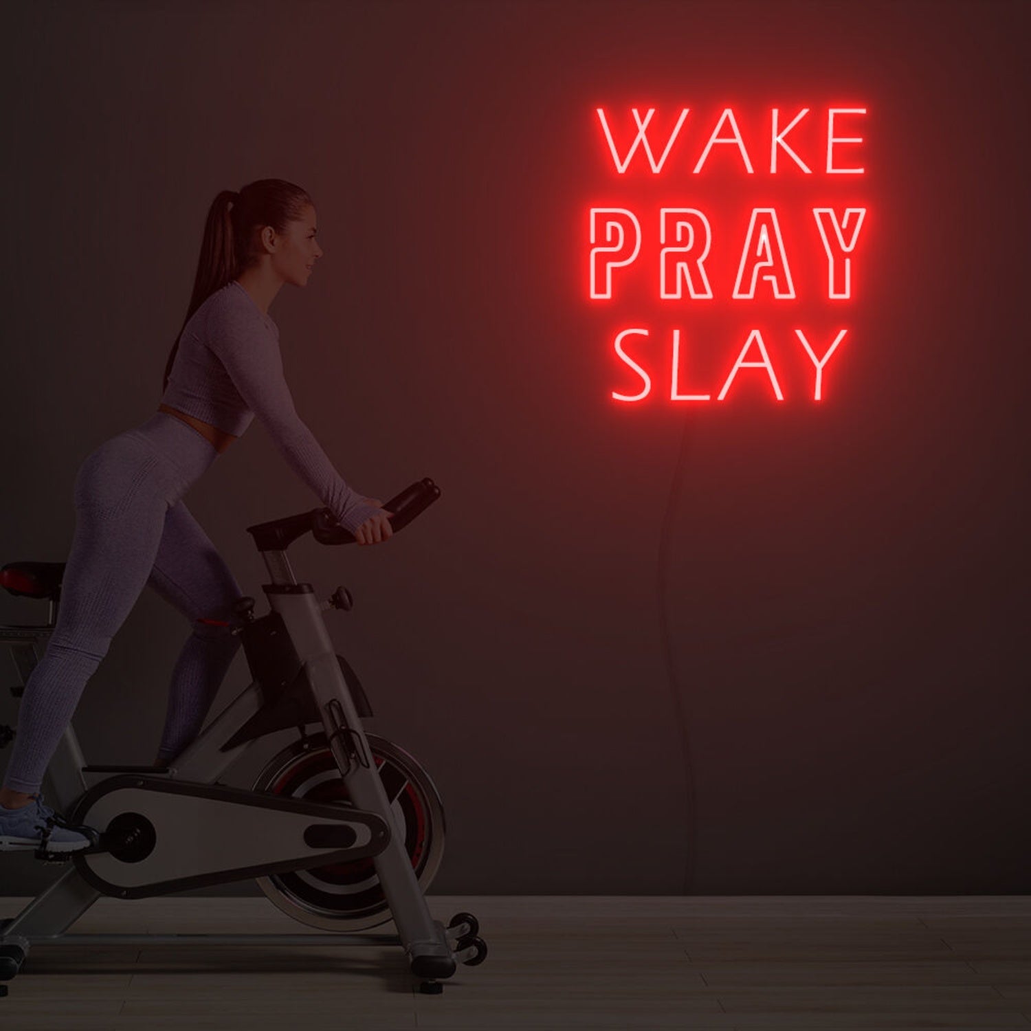 Wake Pray Slay Led Neon Sign Custom Led Neon Sign Lights | Shineneon