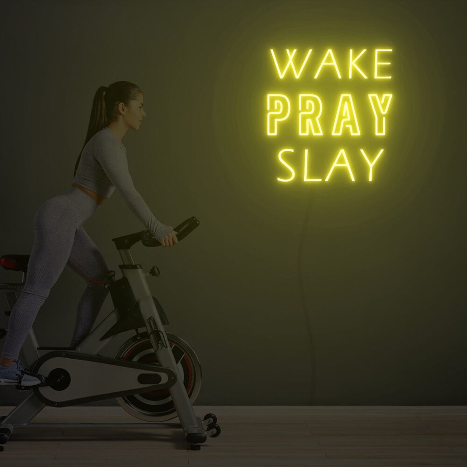 Wake Pray Slay Led Neon Sign Custom Led Neon Sign Lights | Shineneon