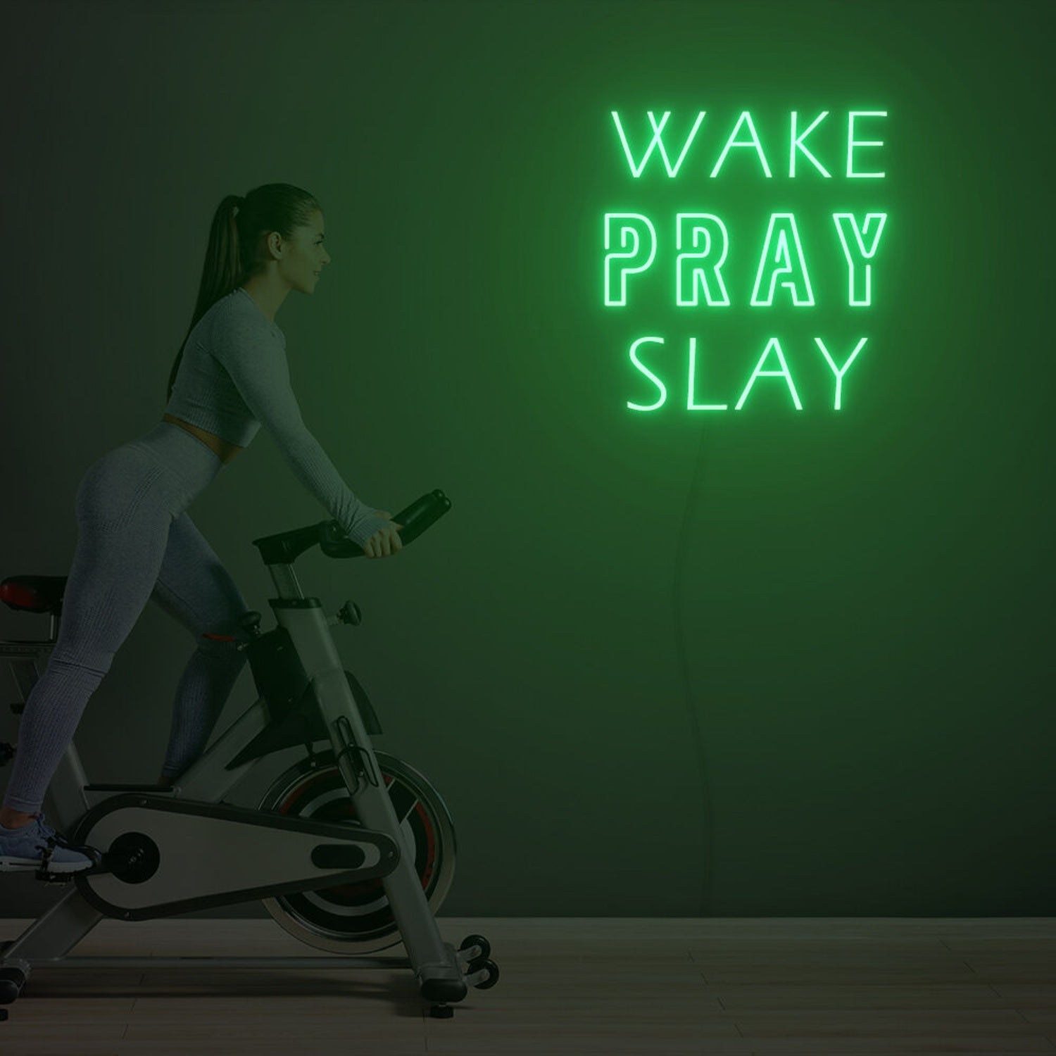 Wake Pray Slay Led Neon Sign Custom Led Neon Sign Lights | Shineneon