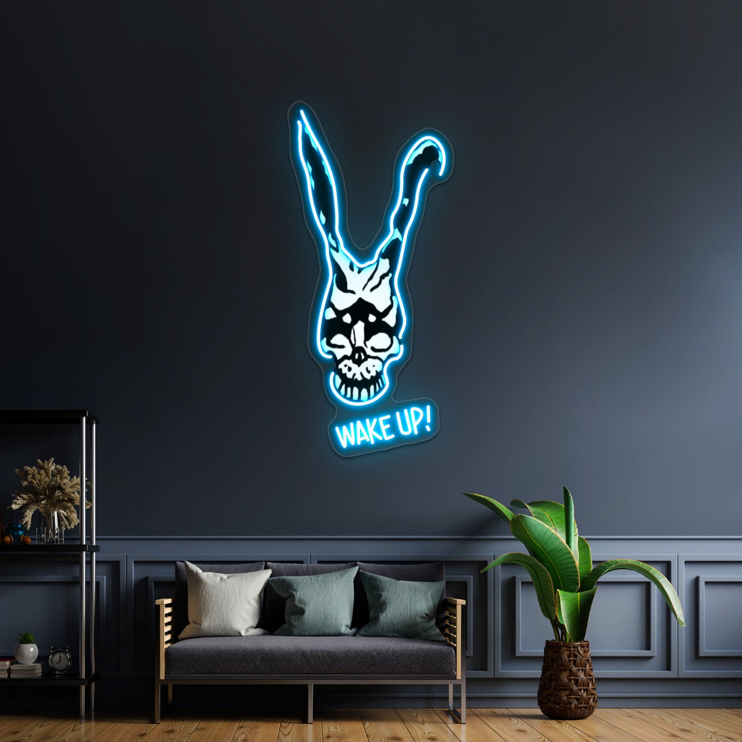 Wake Up Artwork Neon Signs Custom