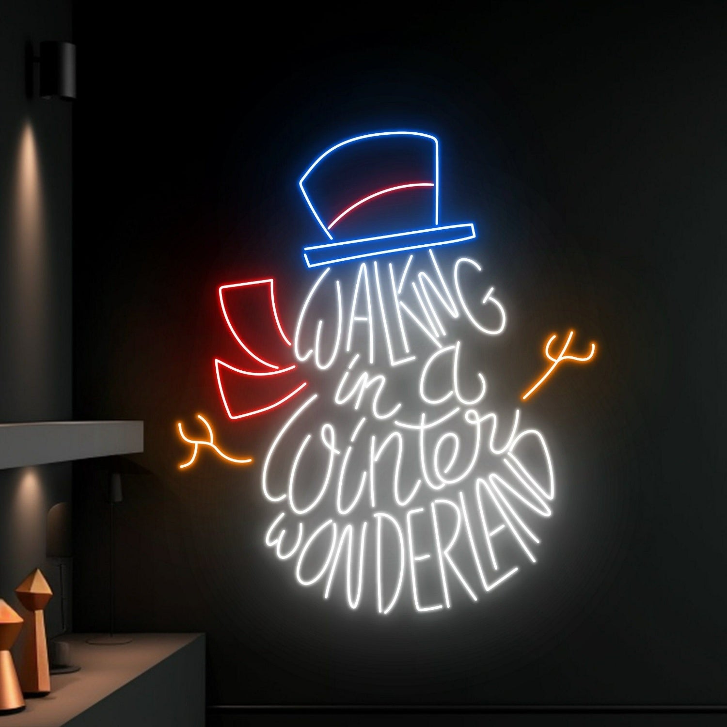 Walking In A Winter Wonderland Led Neon Sign | Shineneon