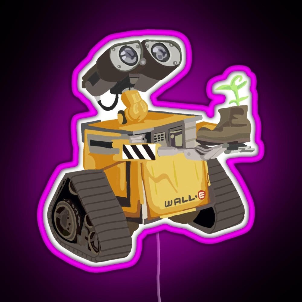 Wall E Rgb Led Neon Sign Pop Wall Art - Shineneon