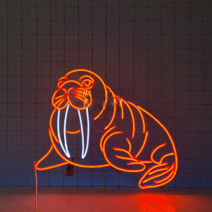 Walrus Led Neon Sign Walrus House Wall Decor | Shineneon