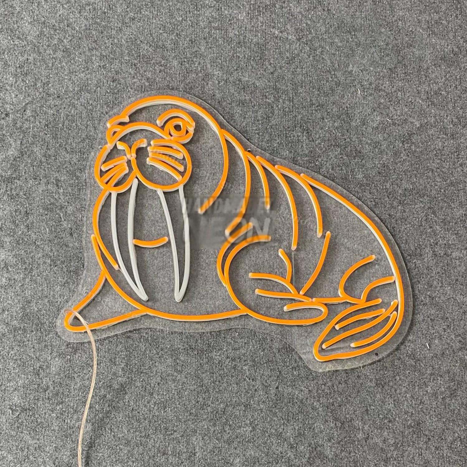 Walrus Led Neon Sign Walrus House Wall Decor | Shineneon