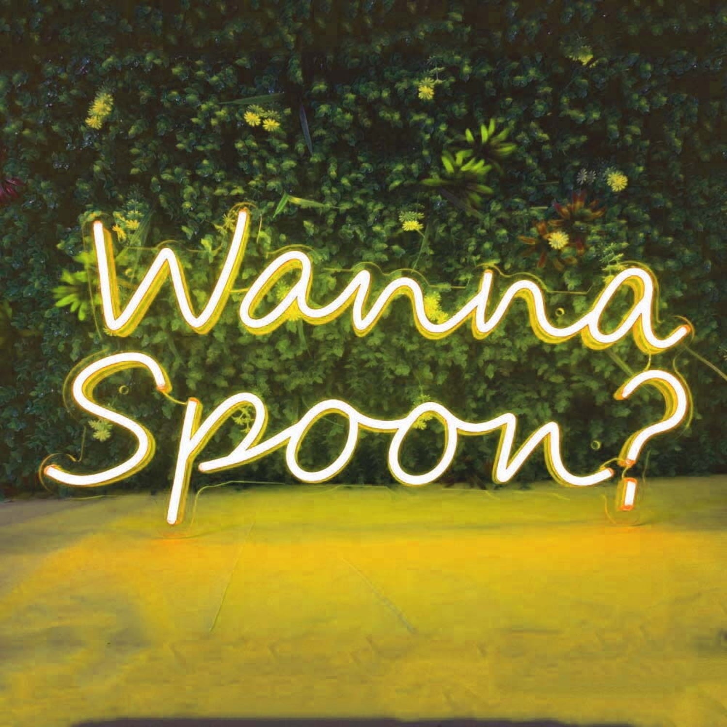 Wanna Spoon Led Neon Sign | Shineneon