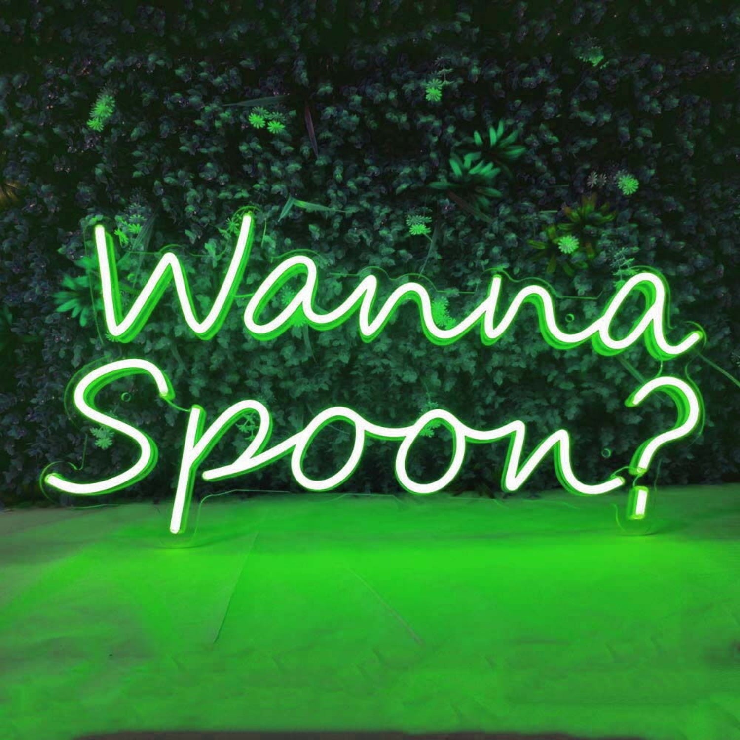Wanna Spoon Led Neon Sign | Shineneon