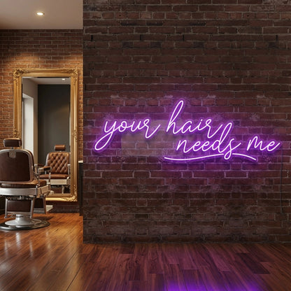 Want LED Neon Sign - 02 High-Converting Product Image