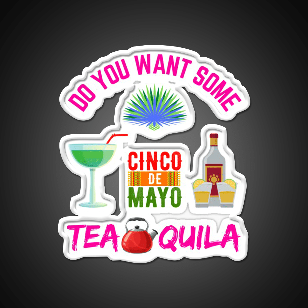 Want Some Tequila Party Drink Tequila Led Neon Sign Bar Led Sign Rgb Color - Shineneon