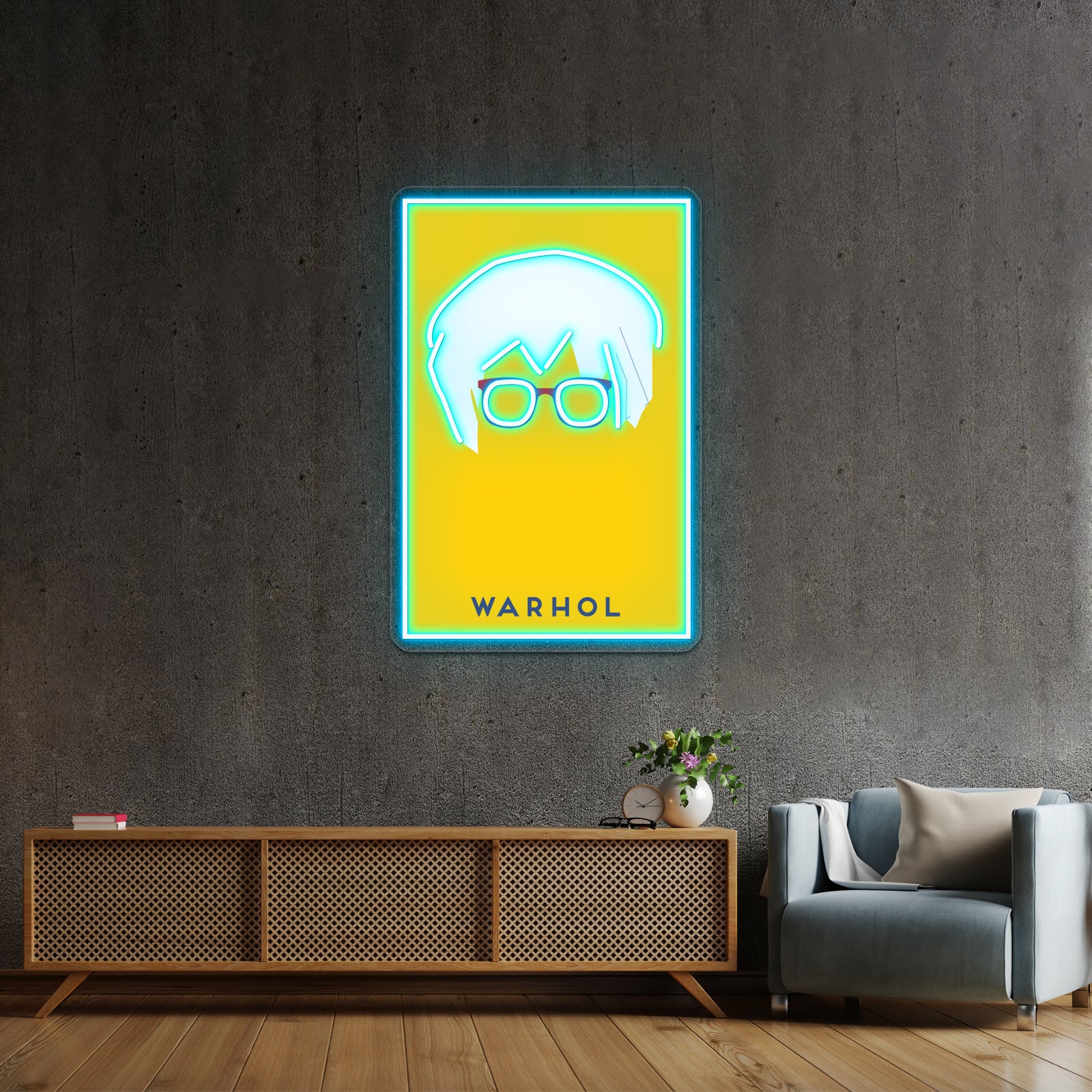 Warhol Artwork Neon Signs Custom | Shineneon