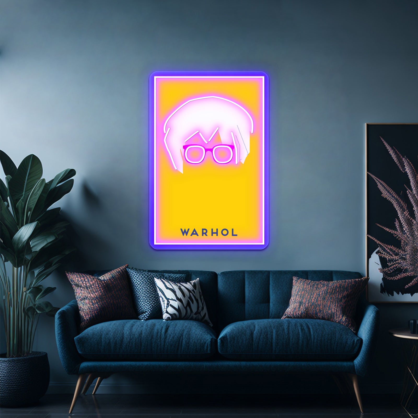 Warhol Artwork Neon Signs Custom | Shineneon