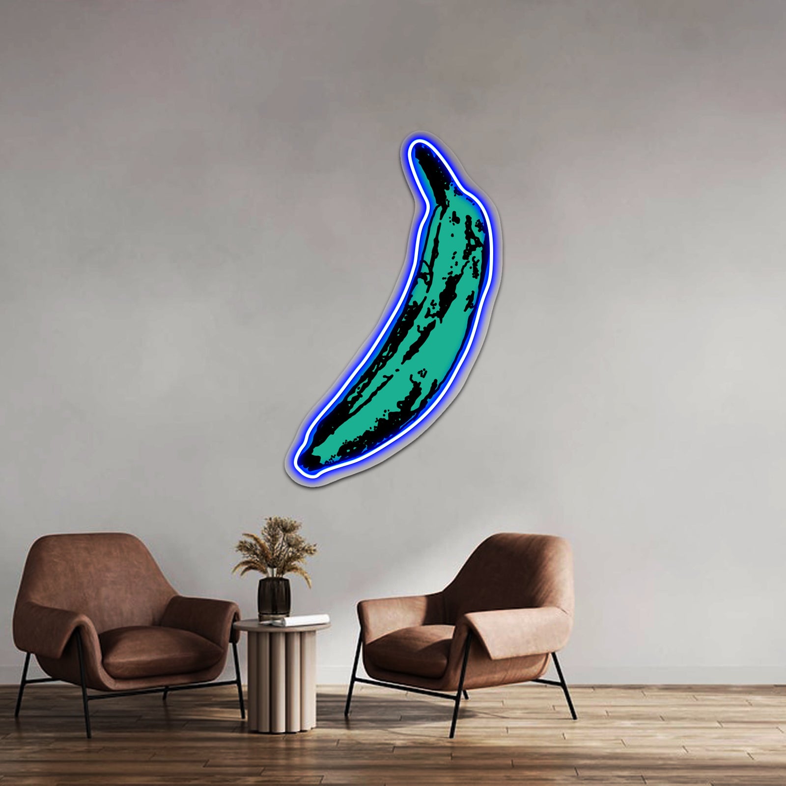 Warhol Banana Green Artwork Neon Signs Custom | Shineneon