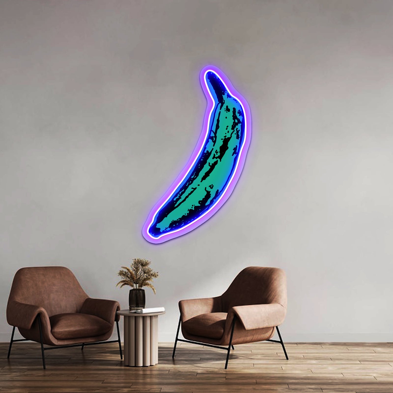 Warhol Banana Green Artwork Neon Signs Custom | Shineneon
