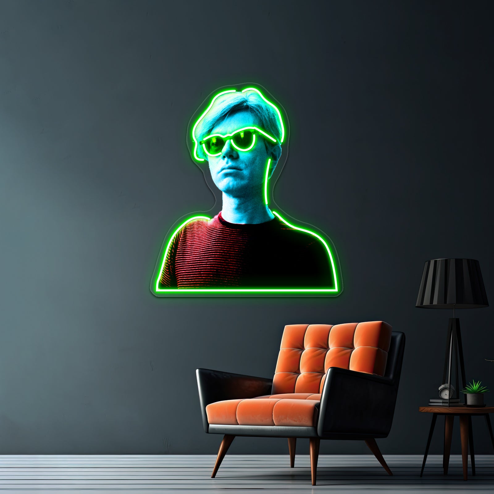 Warhol Fashion Man Artwork Neon Signs Custom | Shineneon