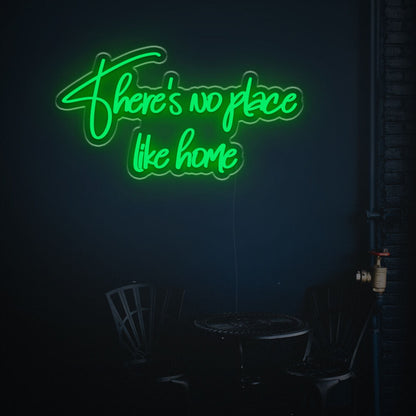 Warm Glow Of There Is No Place Like Home Led Neon Sign | Shineneon