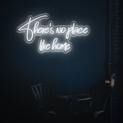 Warm Glow Of There Is No Place Like Home Led Neon Sign | Shineneon