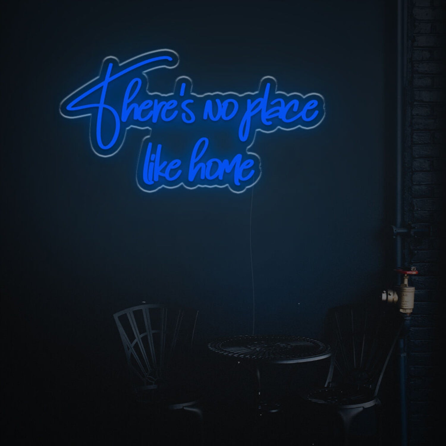 Warm Glow Of There Is No Place Like Home Led Neon Sign | Shineneon