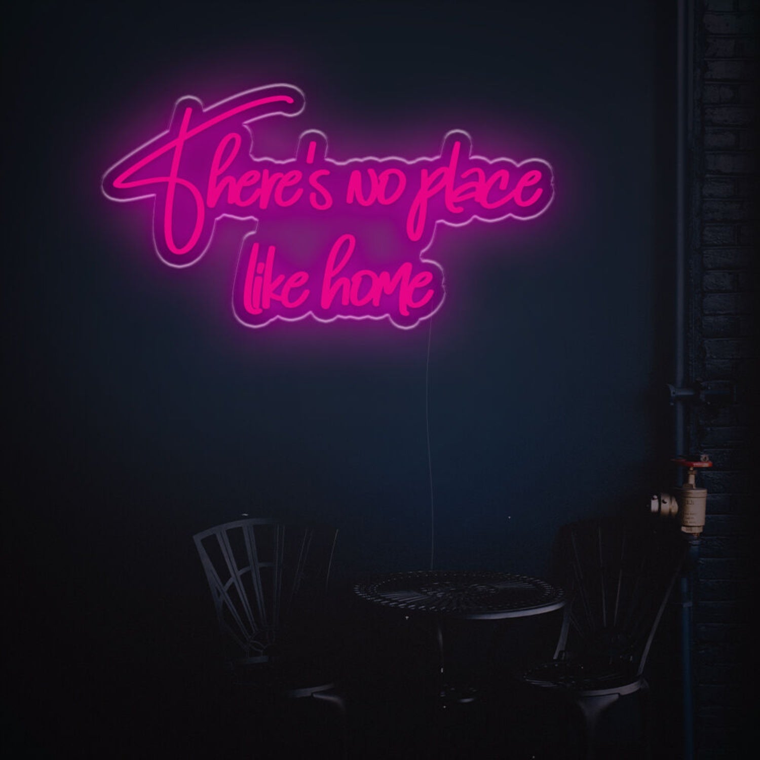 Warm Glow Of There Is No Place Like Home Led Neon Sign | Shineneon
