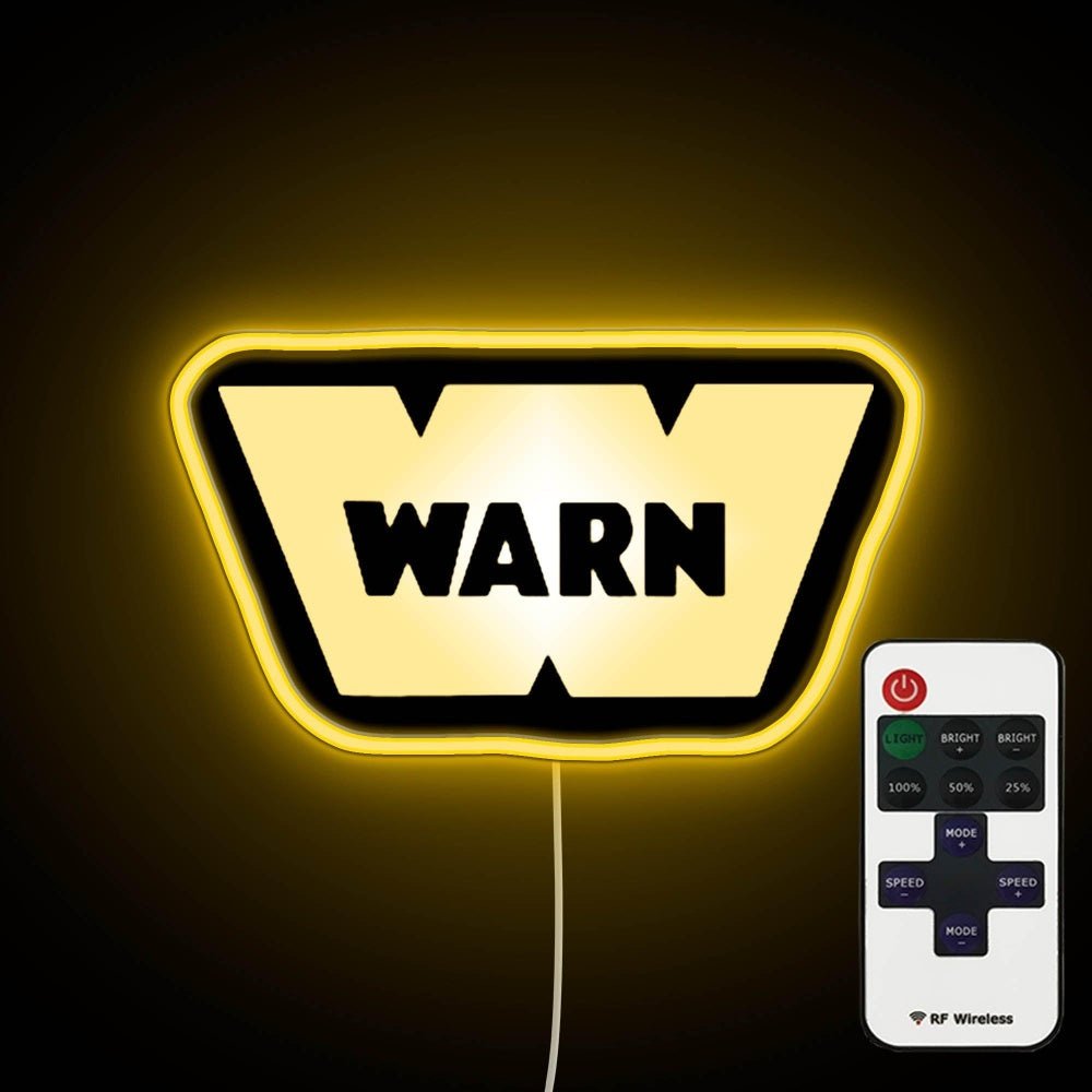 Warn Logo Neon Sign - Shineneon