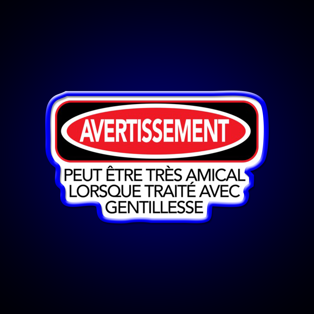 Warning Man Cave Bar Led Neon Sign Rgb Color