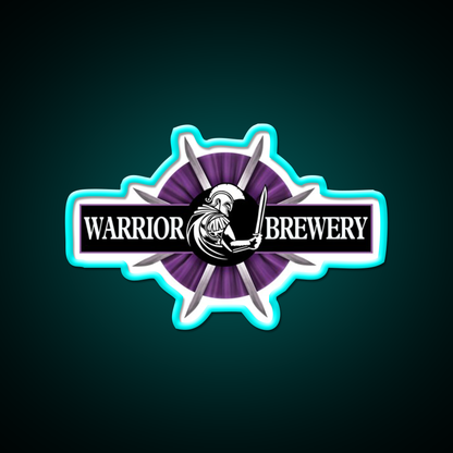 Warrior Brewery Merchandise Beer Bar Decor Led Neon Sign Rgb Color - Size and dimension reference