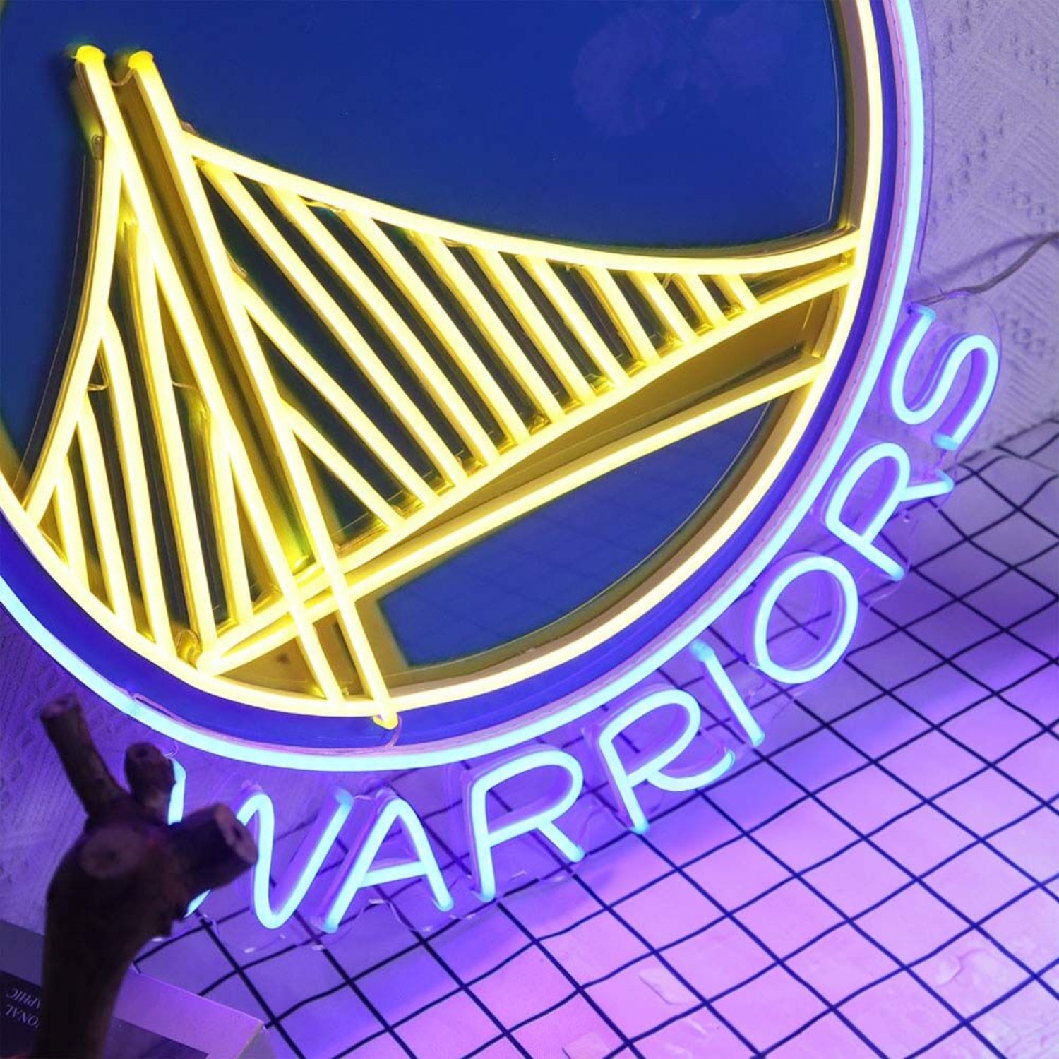 Warriors Led Neon Sign For Sports Fans | Shineneon
