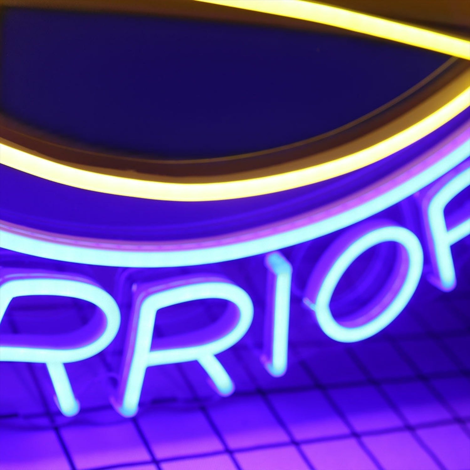 Warriors Led Neon Sign For Sports Fans - Shineneon