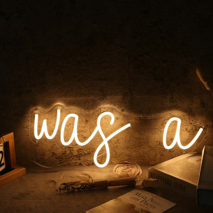 Was A Yellow Led Neon Sign - Shineneon