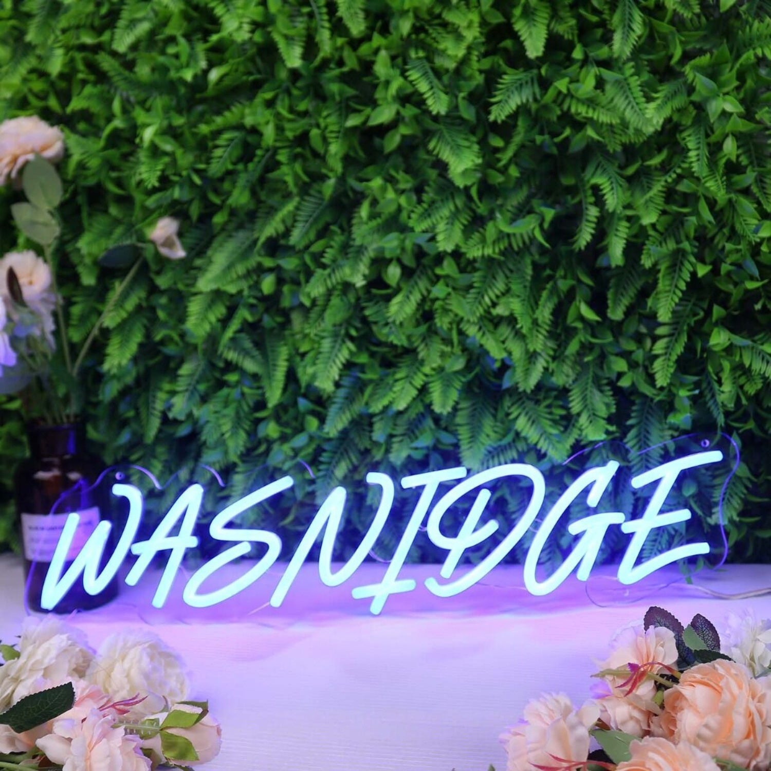 Wasnidge Blue Led Neon Sign - Shineneon