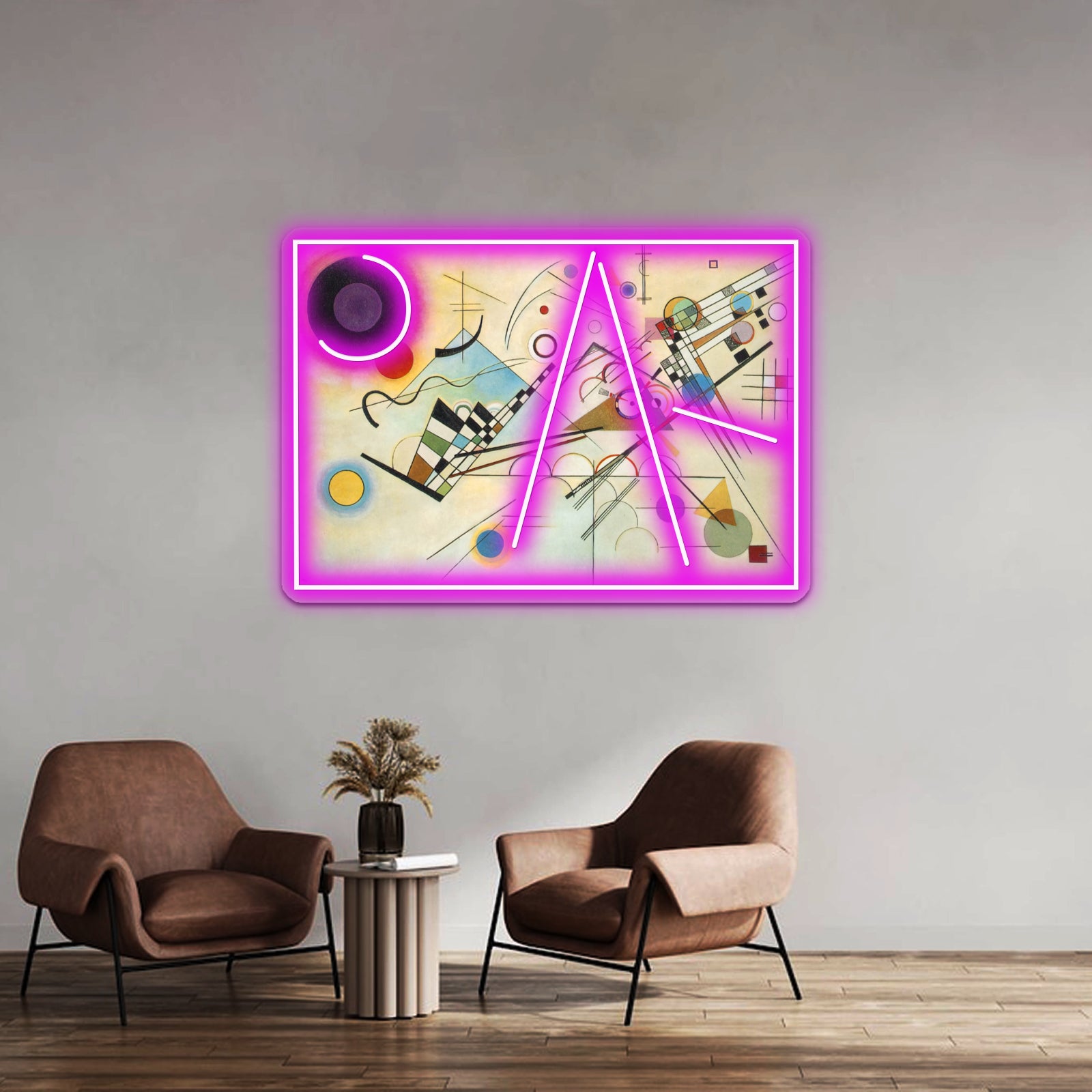 Wassily Kandinsky Composition Wall Artwork Neon Signs | Shineneon