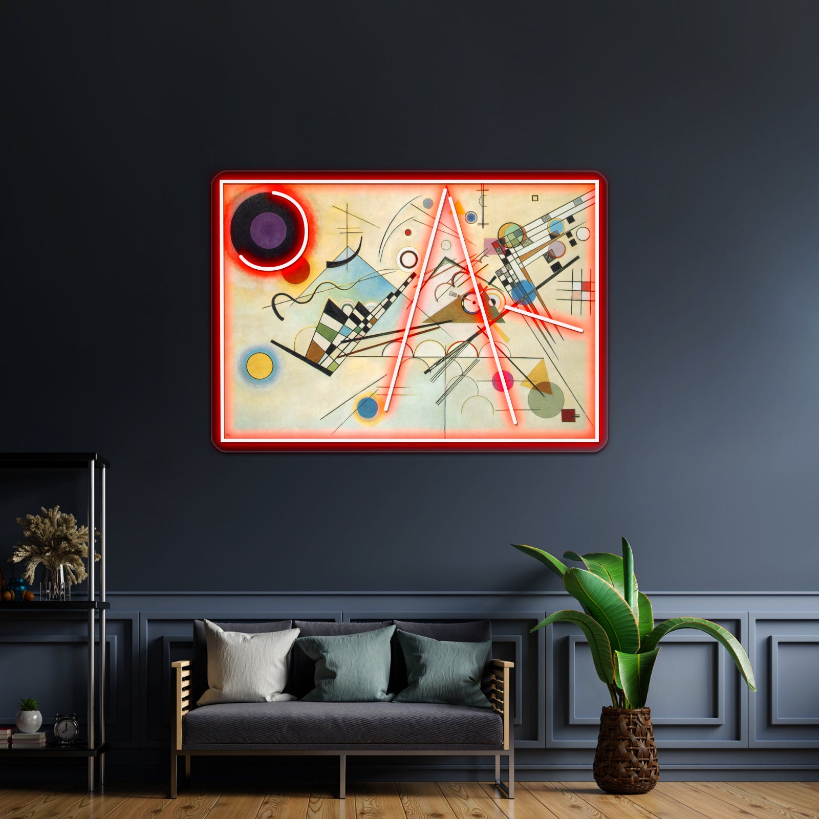 Wassily Kandinsky Composition Wall Artwork Neon Signs | Shineneon