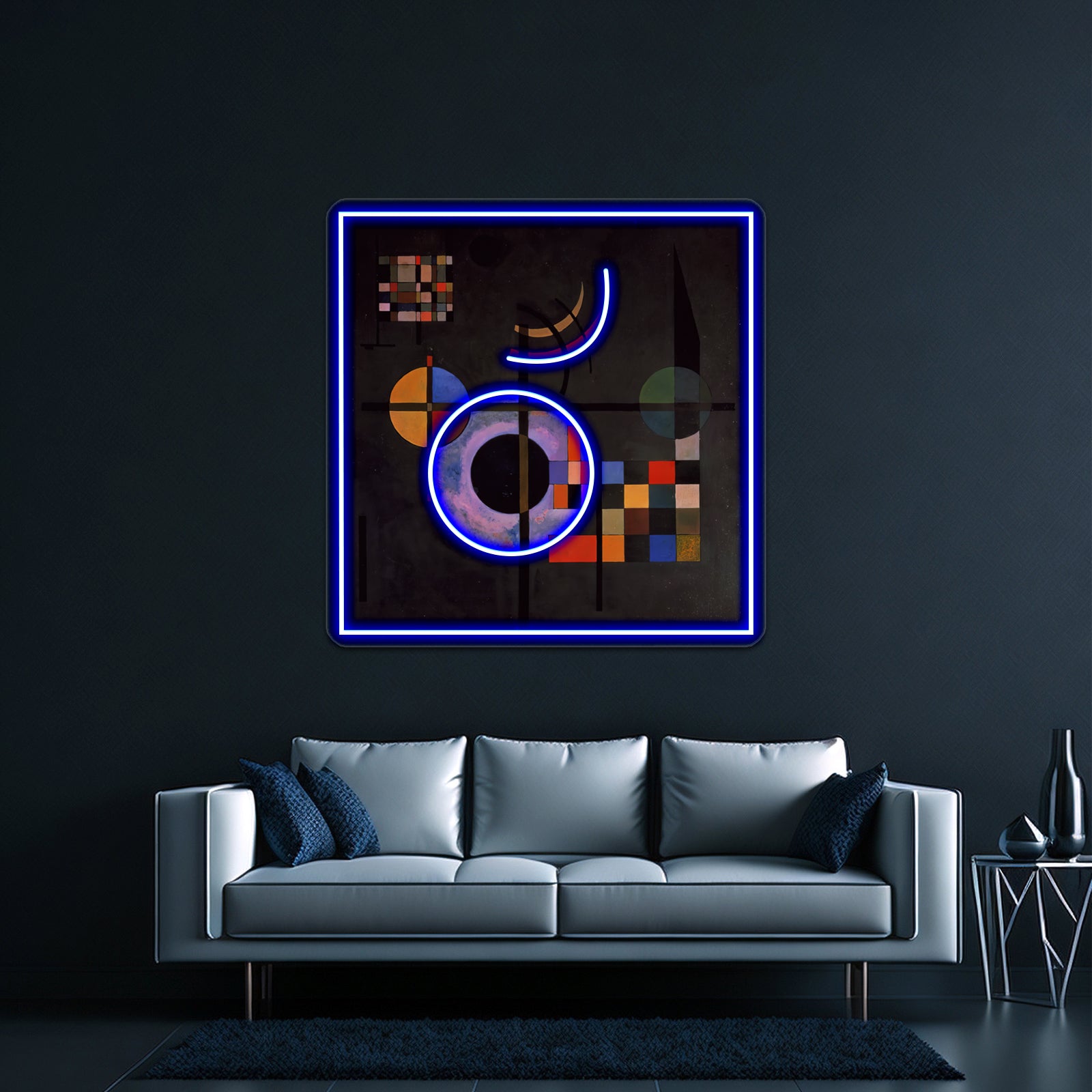 Wassily Kandisky Counter Weights Abstract Art Wall Artwork Neon Signs | Shineneon