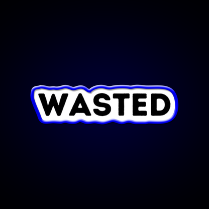 Wasted Man Cave Bar Led Neon Sign Rgb Color