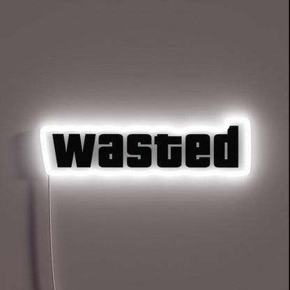 Wasted Rgb Led Neon Sign - Shineneon