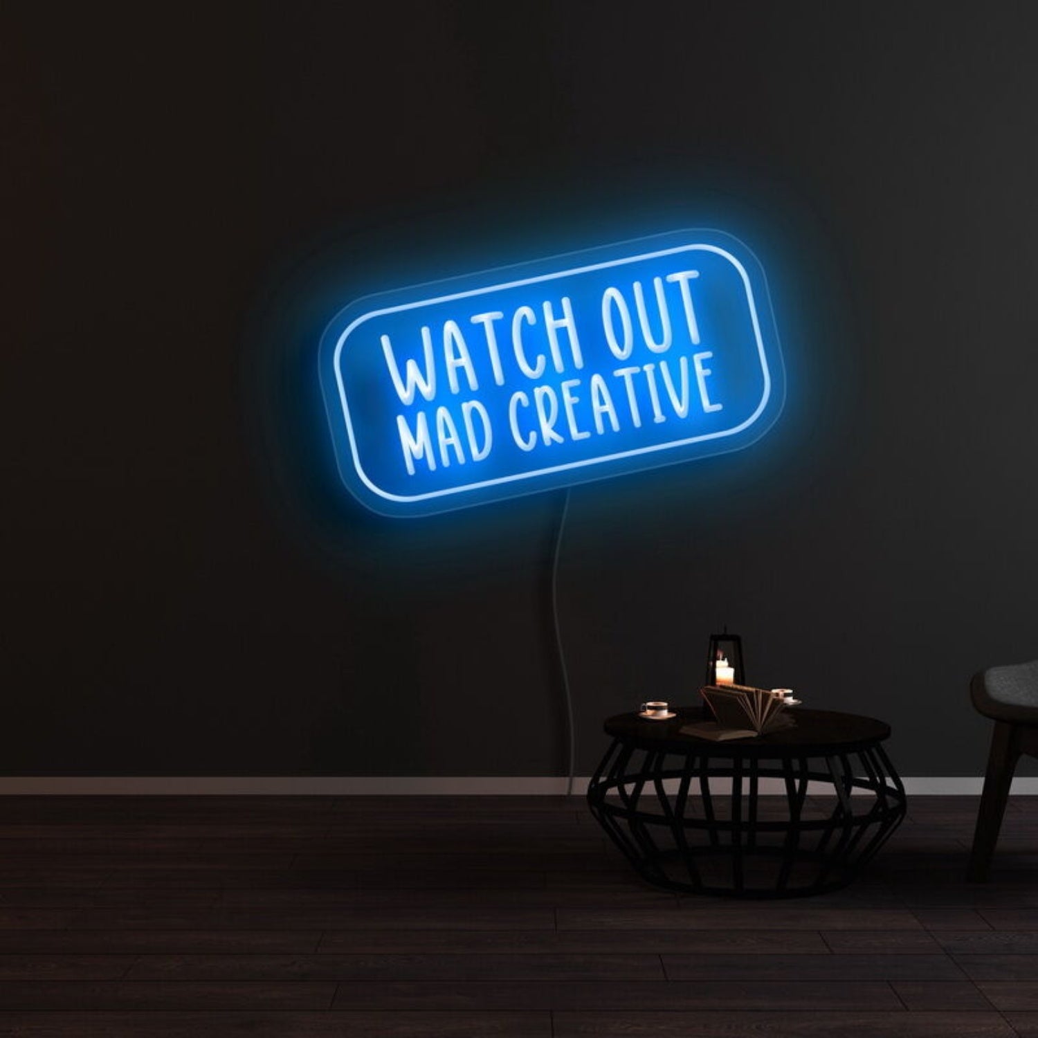 Watch Out Mad Creative Led Neon Sign | Shineneon