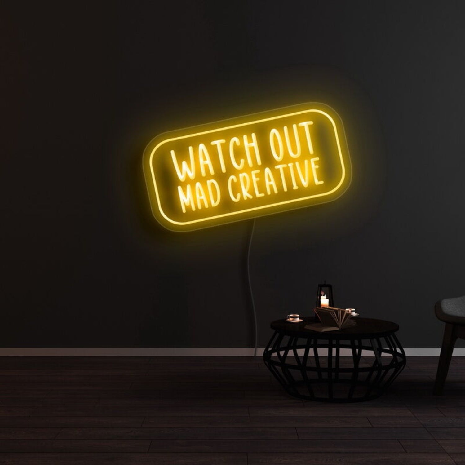 Watch Out Mad Creative Led Neon Sign | Shineneon