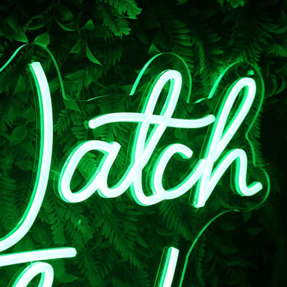 Watch This Green Led Neon Sign - Shineneon