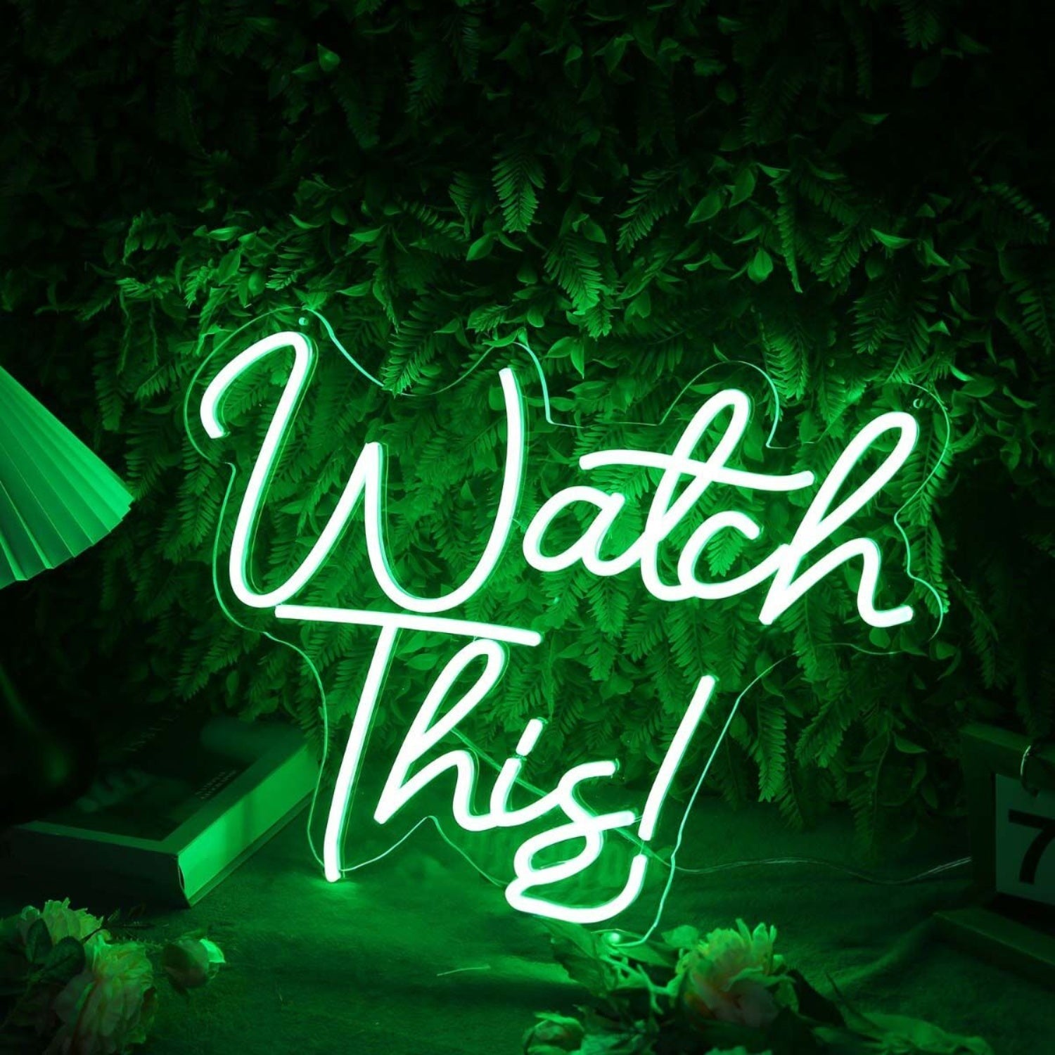 Watch This Green Led Neon Sign - Shineneon